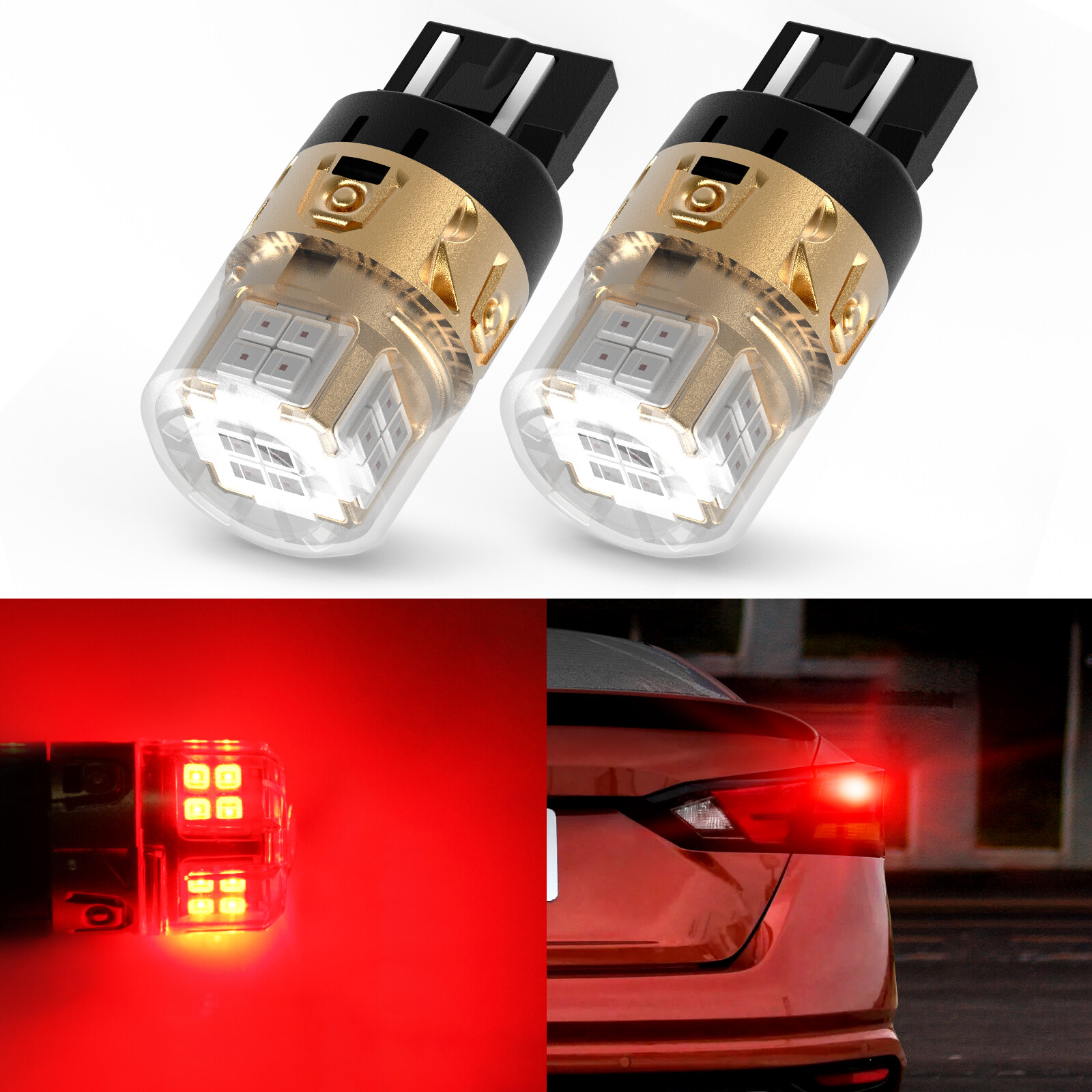 LASFIT T15 921 7443 Led Backup Front Turn Signal Light Bulb for Ram 1500 2025