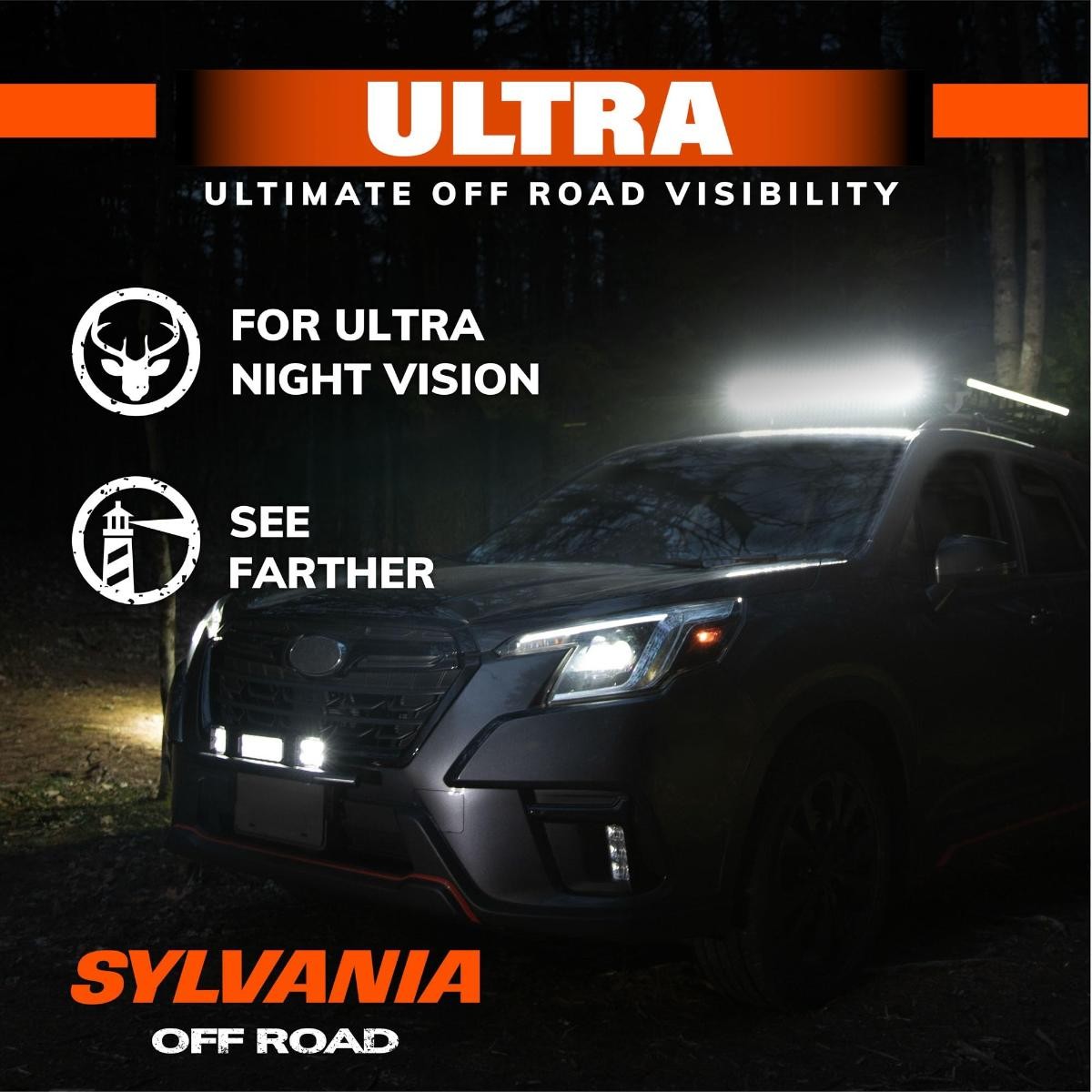 SYLVANIA – Ultra 7 Inch LED Light Bar – Lifetime Limited Warranty – Spot Light