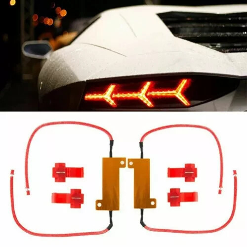 10pcs Load Resistor 50W 6RJ LED Decoder Fix Error Code Hyper Flash Turn Signal