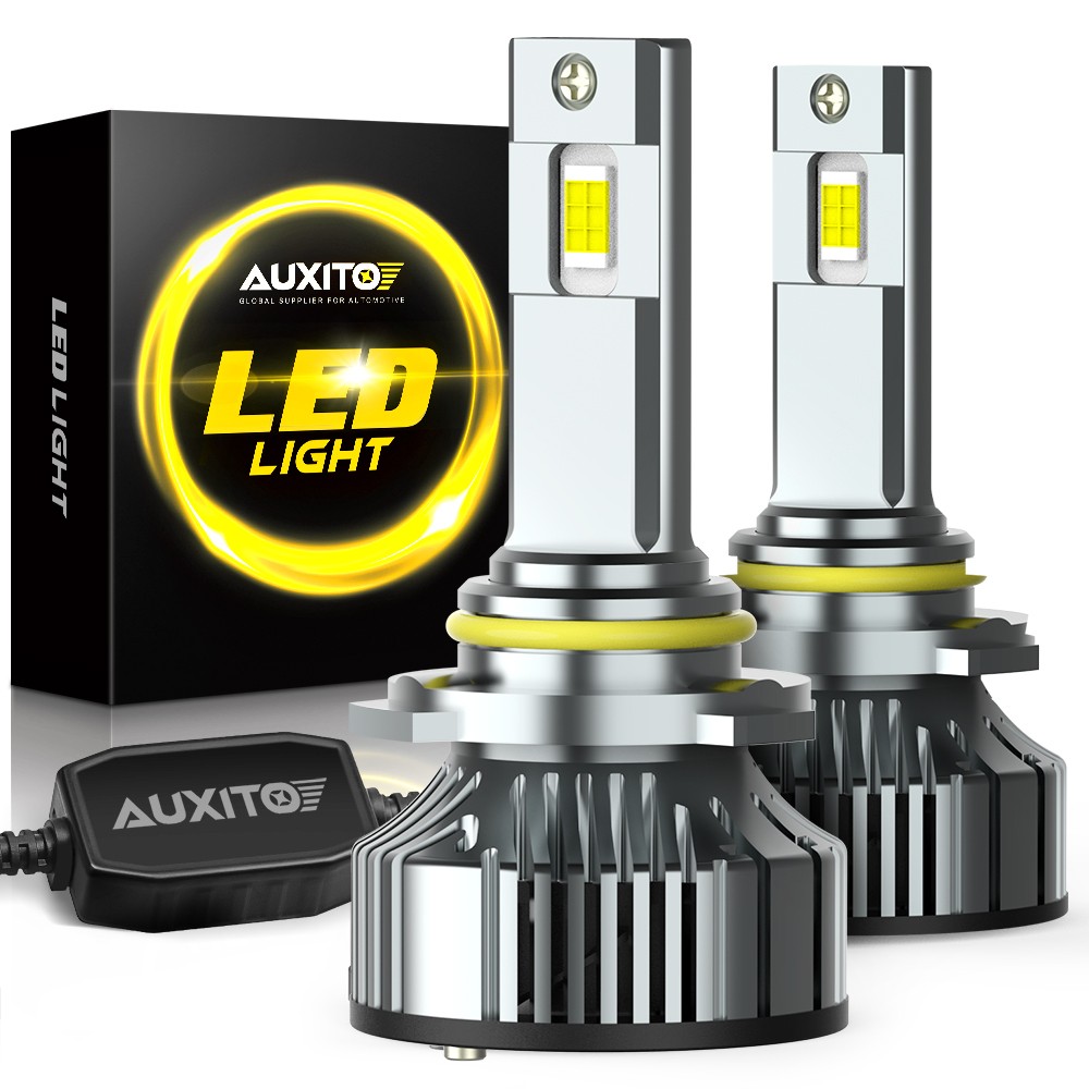 AUXITO 9005 HB3 LED Headlight Bulb High Low Beam 20000LM Super Bright White Y19