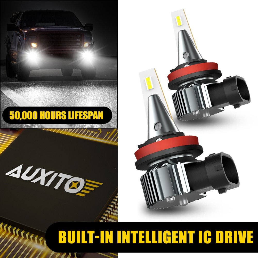 H11/H8/H9 100W LED CANBUS Fog Conversion Light Bulb Driving Lamp 6500K HID White
