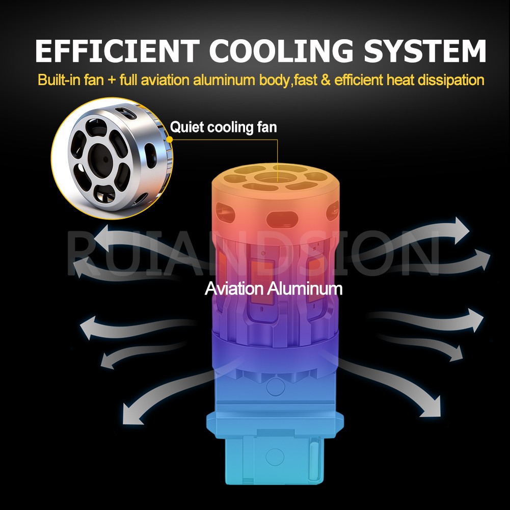 Ruiandsion 3156 LED Bulbs 800LM Error Free for Camper Van