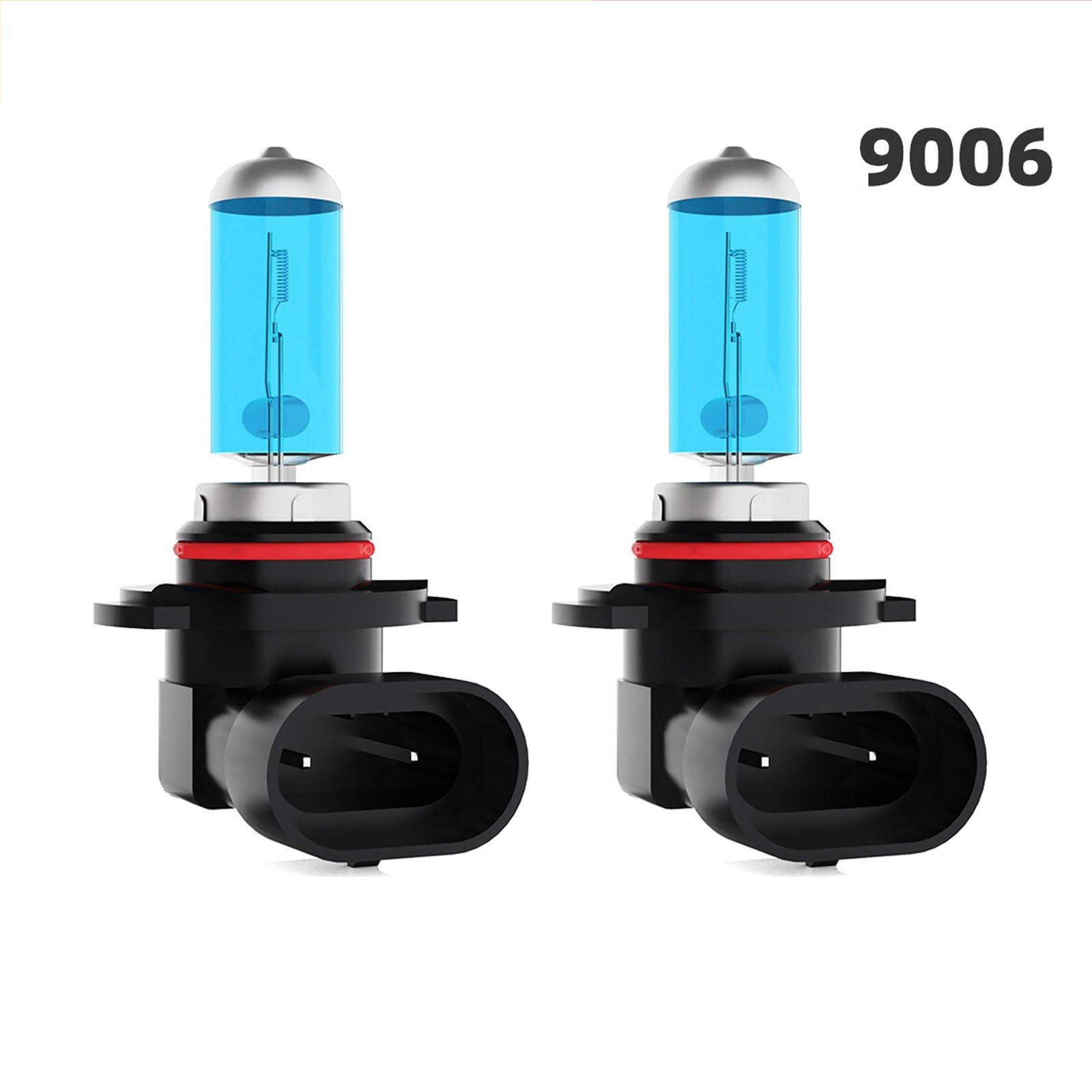 2x 9006 HB4 6000K White Headlamp 12-24V 100W Low Beam Auto Front Left Right Bulb