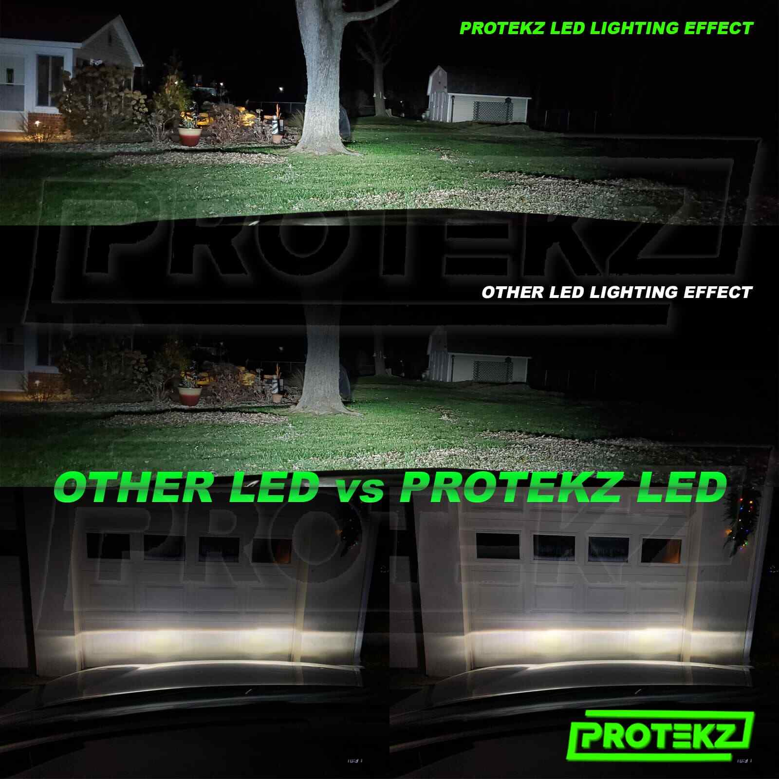 LED Headlight Protekz Kit High H9 6000K Bulbs for 2015-2016 Nissan MURANO