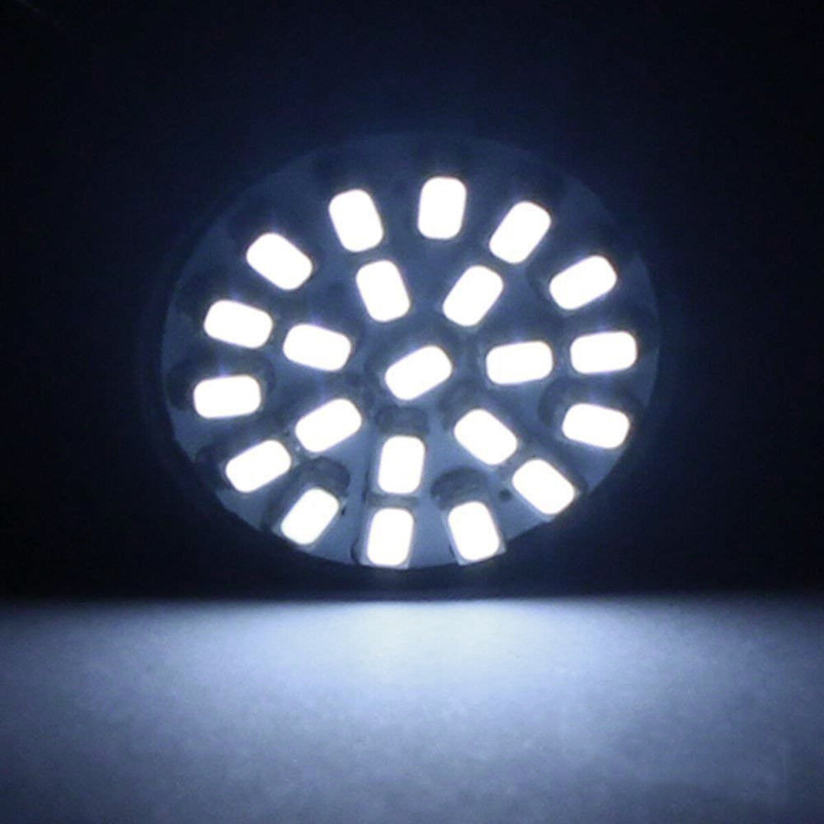 10Pcs 1157 BA15D Car LED Bulb 1206 22SMD Light Brake/Turn/Tail/Revese Lamp White