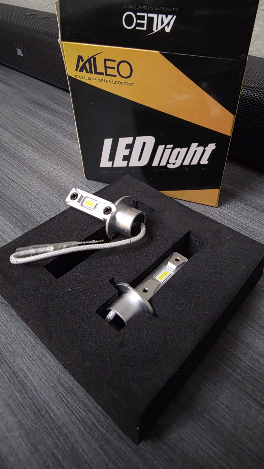 AILEO H3 LED Fog Light Bulbs – 2 Pack Super Bright 6000k 50000 Hours