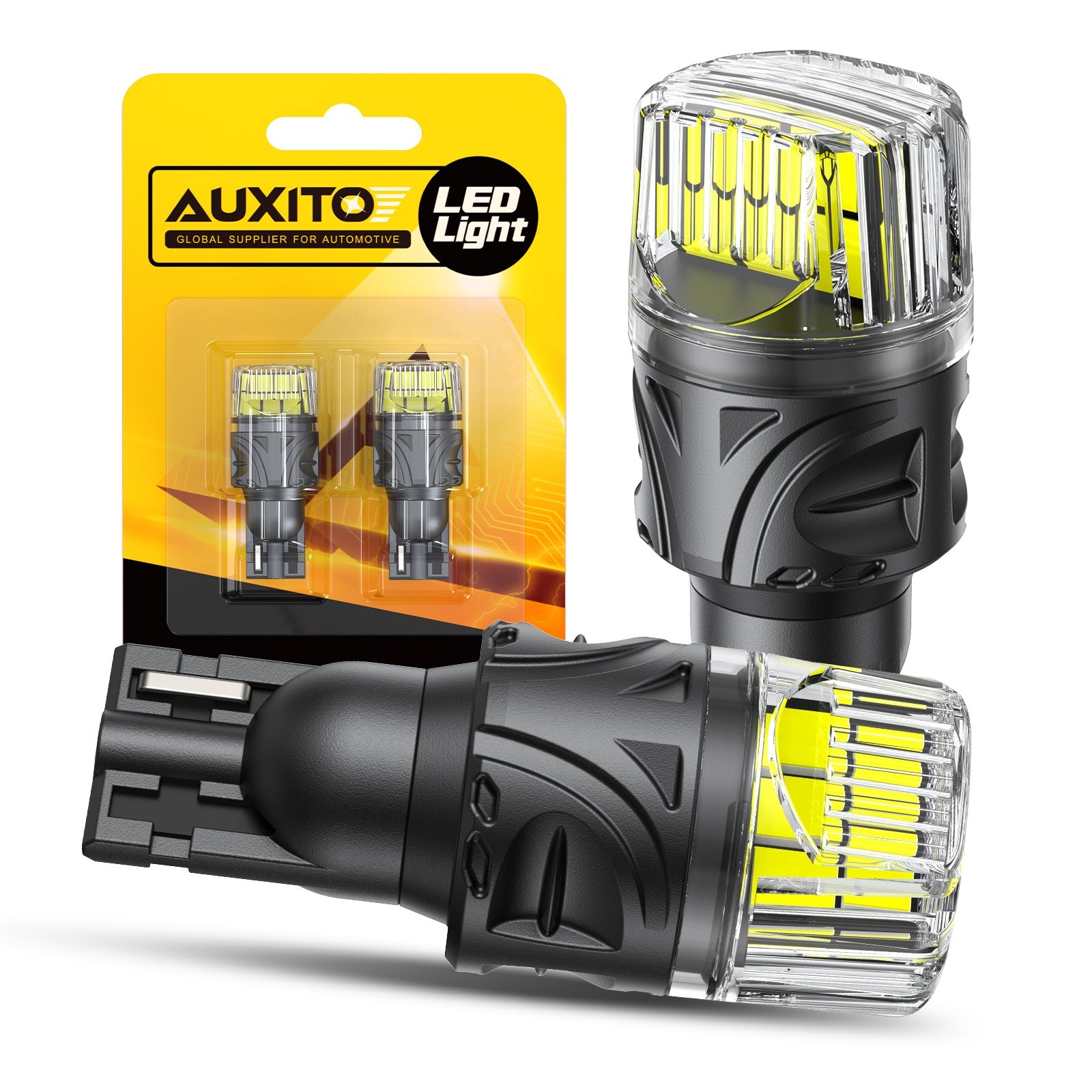 2x T15 921 912 LED Reverse Backup Light Bulbs W16W 916 6500K Super Bright White
