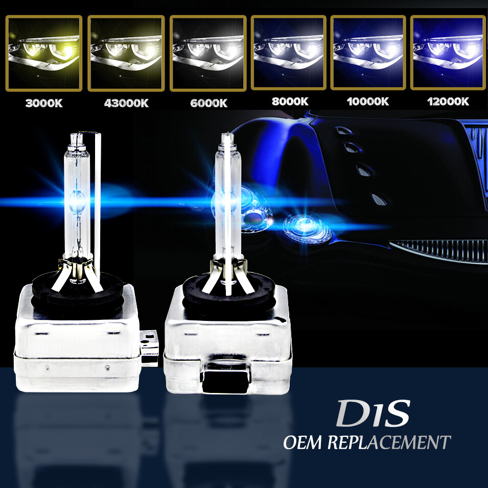 2Pcs D1C/D1R/D1S HID Xenon Headlight 35W OEM Replacement 85410 Light Lamp Bulbs