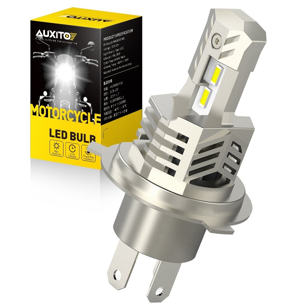 AUXITO Super Bright H4 9003 LED Headlight Kit Bulb High Low Beam White 60000LM A