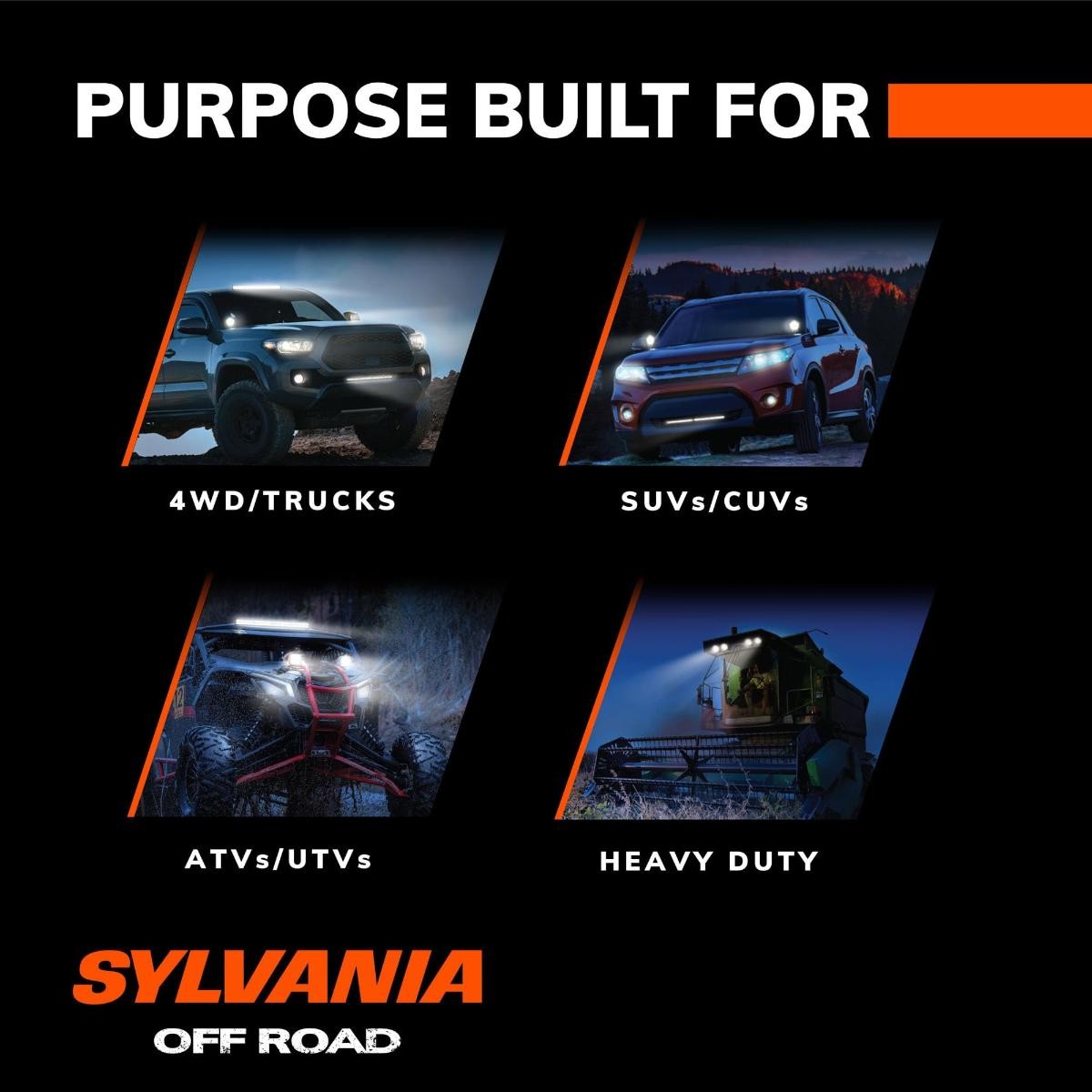 SYLVANIA – Slim 7 Inch LED Light Bar – Lifetime Limited Warranty – Spot Light
