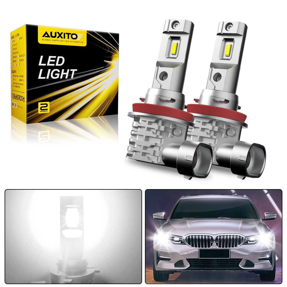AUXITO 6500K White H8 H11 H9 LED Headlight Headlamp Light Fog 40000LM High/Low