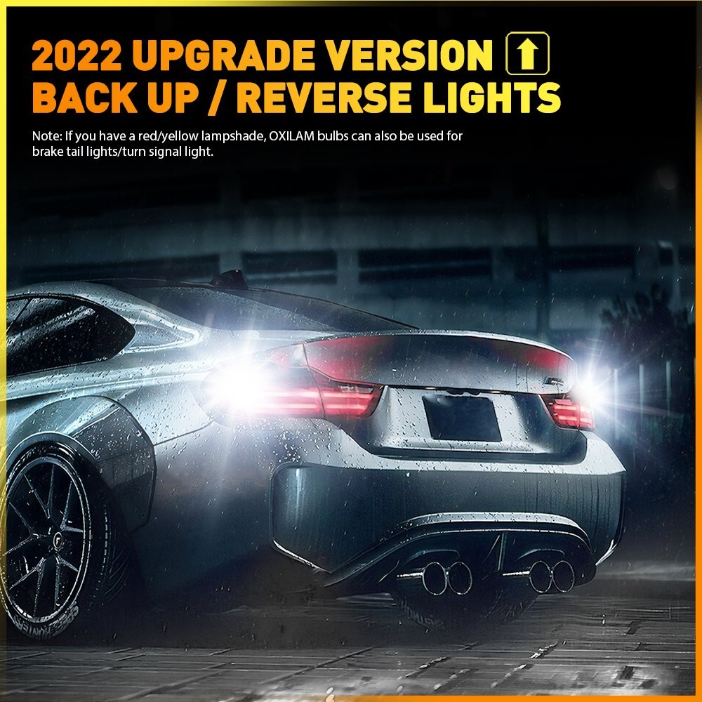 7443 7444 Led Turn Signal Light Bulbs Anti Hyper Flash Super Bright White 2-10X