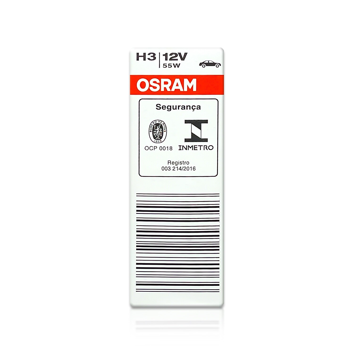 Osram H3 Original Standard OEM Headlight Halogen Bulb Off-Road 64151 | Pack of 1