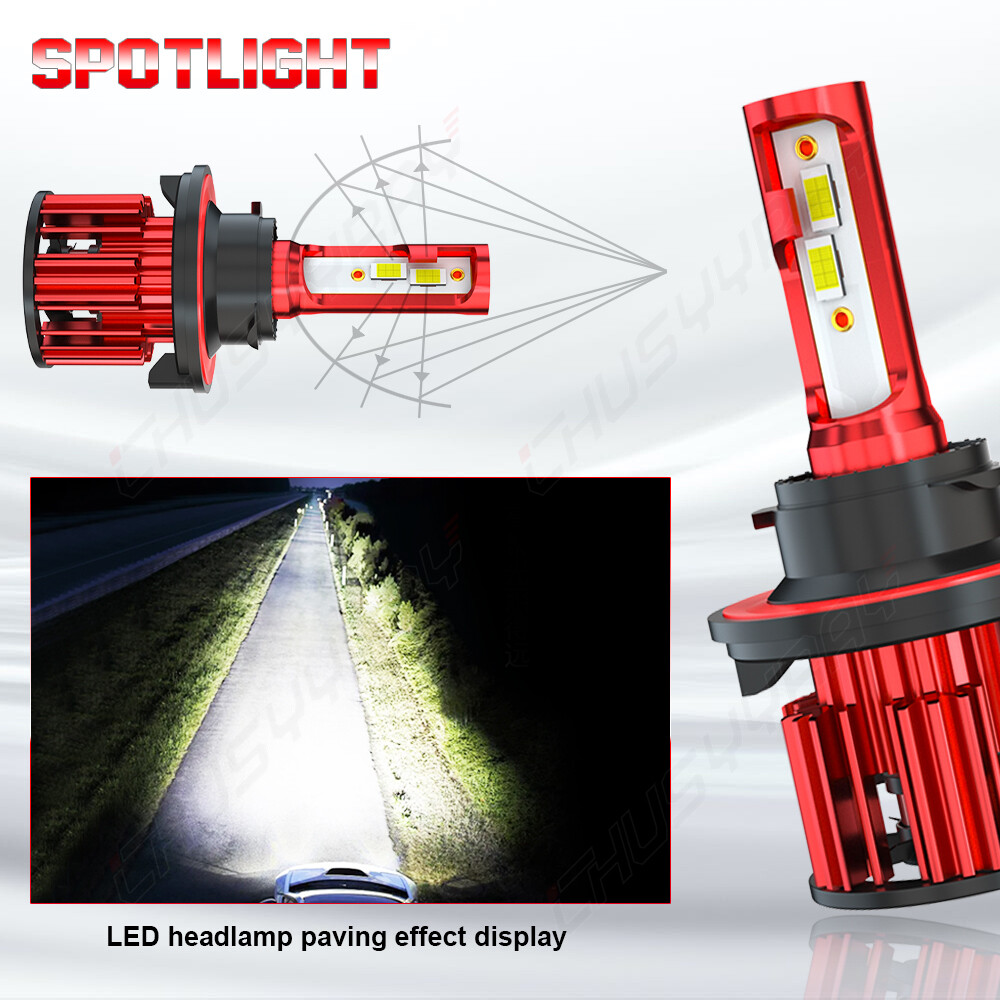 For Mitsubishi Eclipse 2006-2012 LED Headlight High Low Beam & Fog Light Bulbs