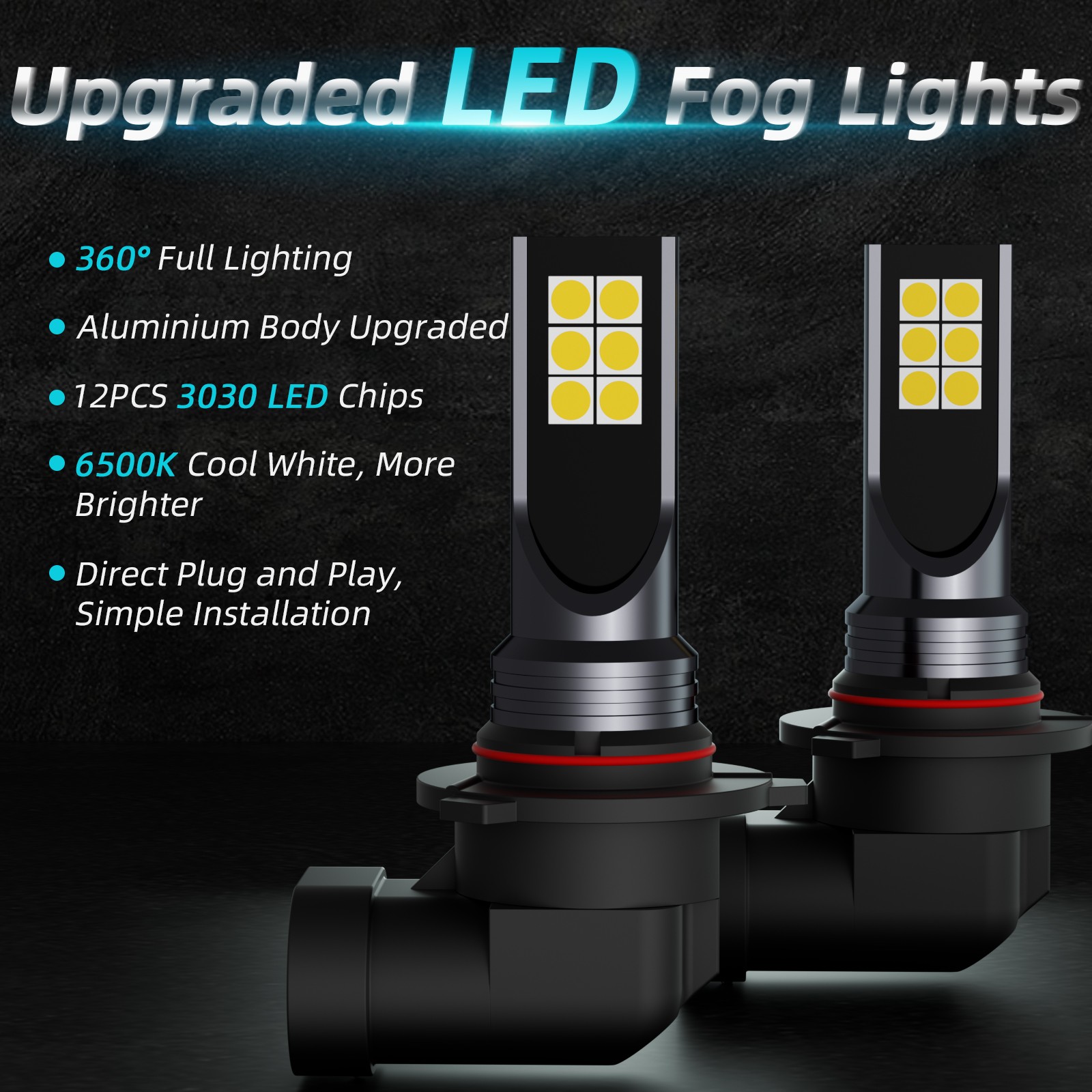 6x LED Headlight 9005/HB3 H11 & FogLight Bulbs 9006 For Dodge RAM 2500 2013-2018