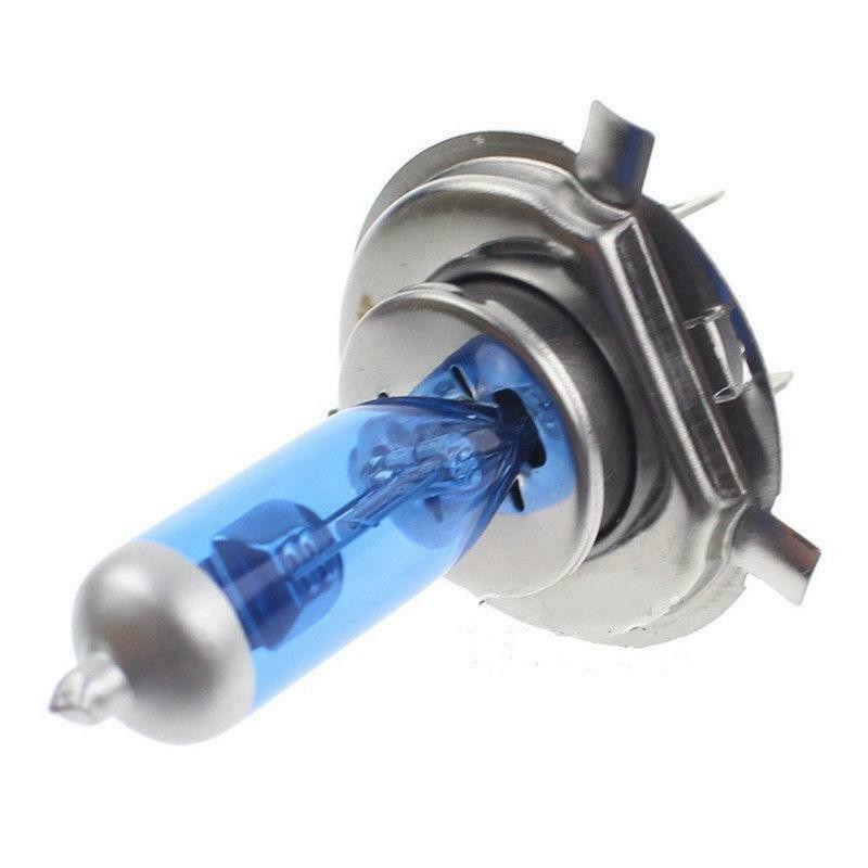 2x H4/9003/HB2 Halogen 100/90W 12V Dual Low-Beam Headlight Bulbs Xenon White