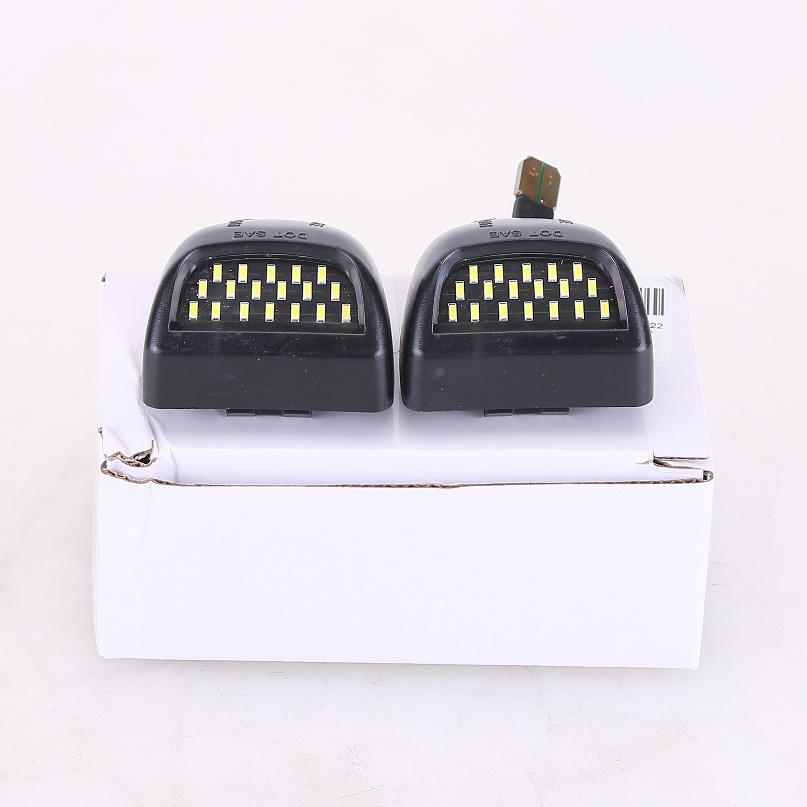 2x Bright White LED Tag License Plate Light Rear For Chevy Silverado 1500 99-13