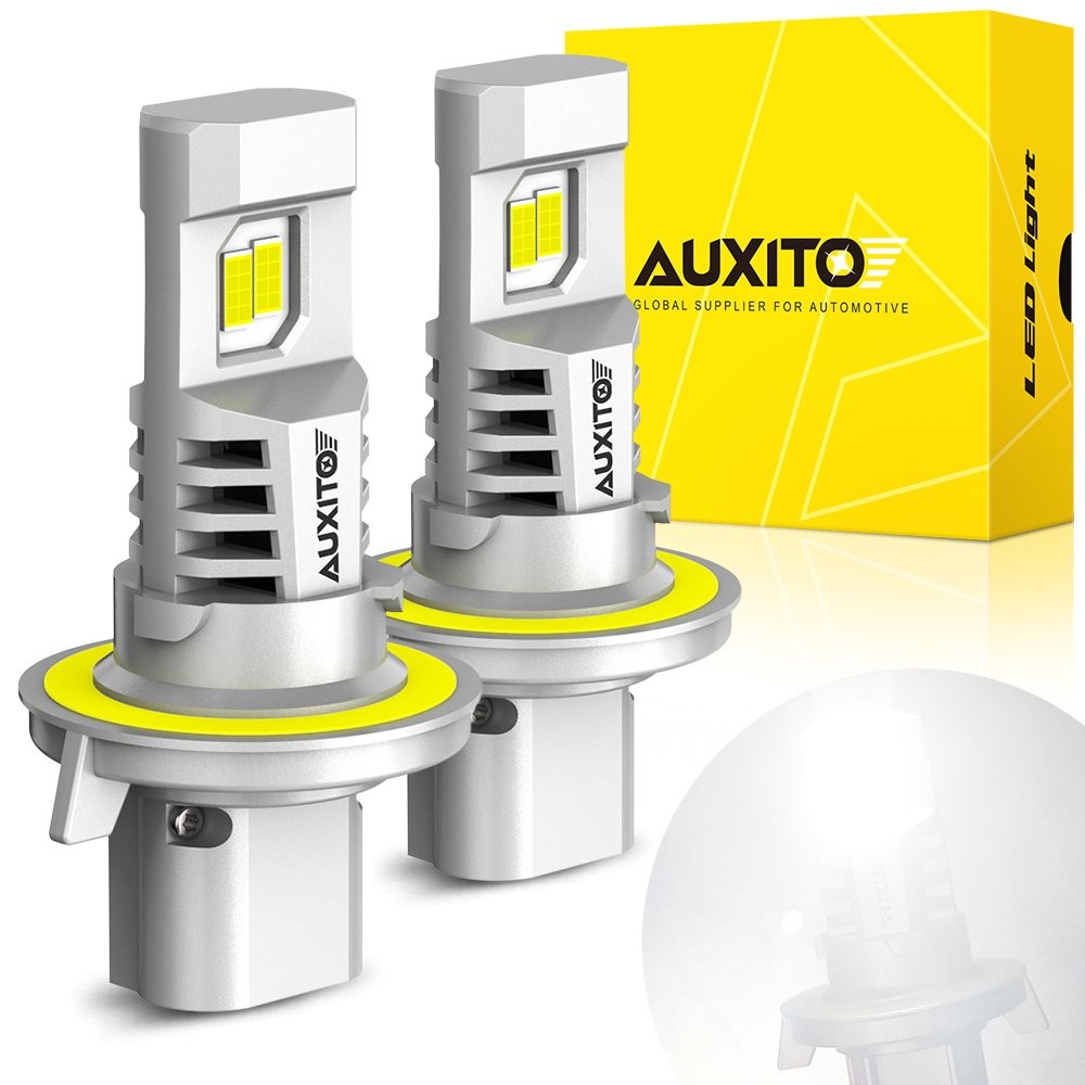 2X Canbus H13 9008 LED Headlight Bulbs Low High Beam Super Bright 30000LM White