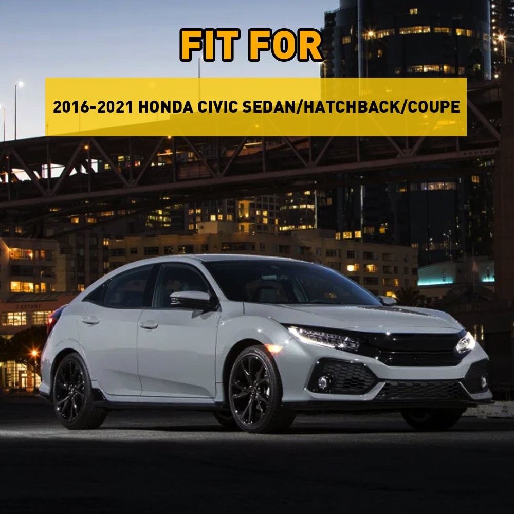 For 2016-2021 Honda Civic Front Bumper Reflector Side Marker Light Assembly USA