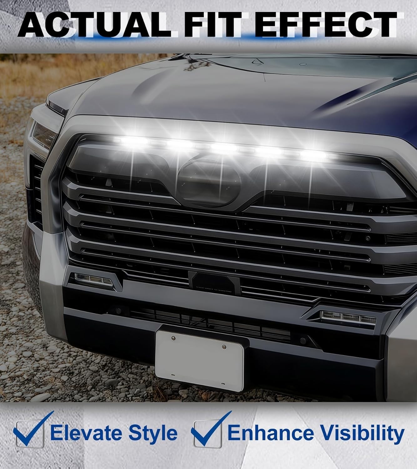 Direct-Snap LED Grill Lights for 2022-2026 Toyota Tundra 3rd Gen Accessories