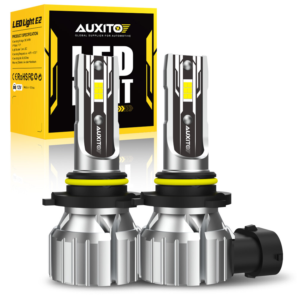 AUXITO 9006 LED 6500K Headlight Bulb 40000LUMEN Kit Low Beam White Super Bright