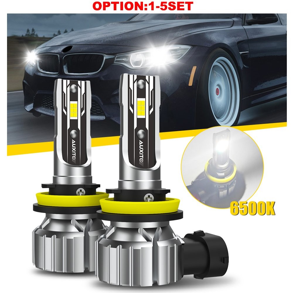 H8 H11 LED Headlight Bright Super Bulbs White 6000K 5000LM High/Low Beam 2-20X
