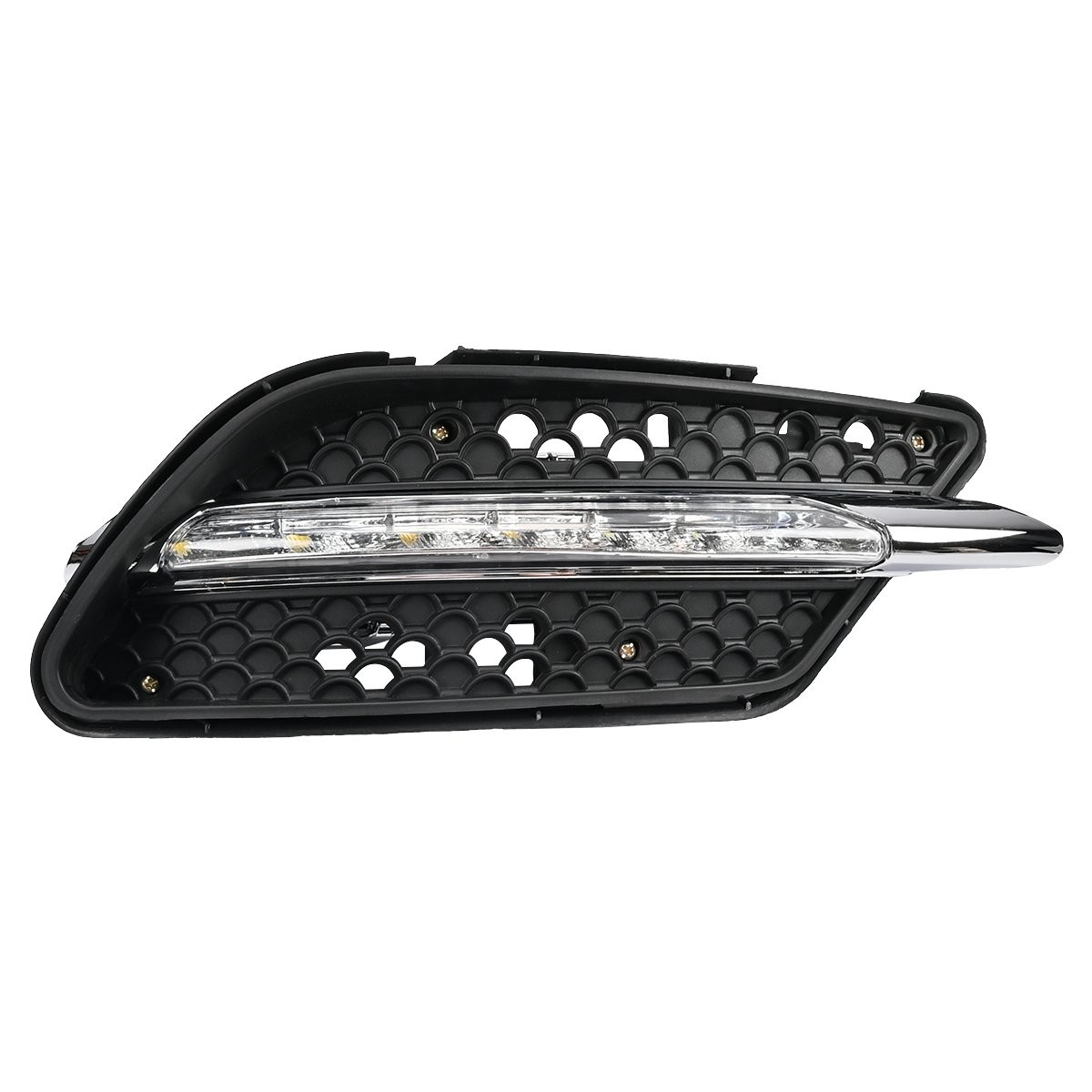 LED Daytime Running Light DRL Fog Lamp For Benz W204 C Class AMG Sport 2008-2011