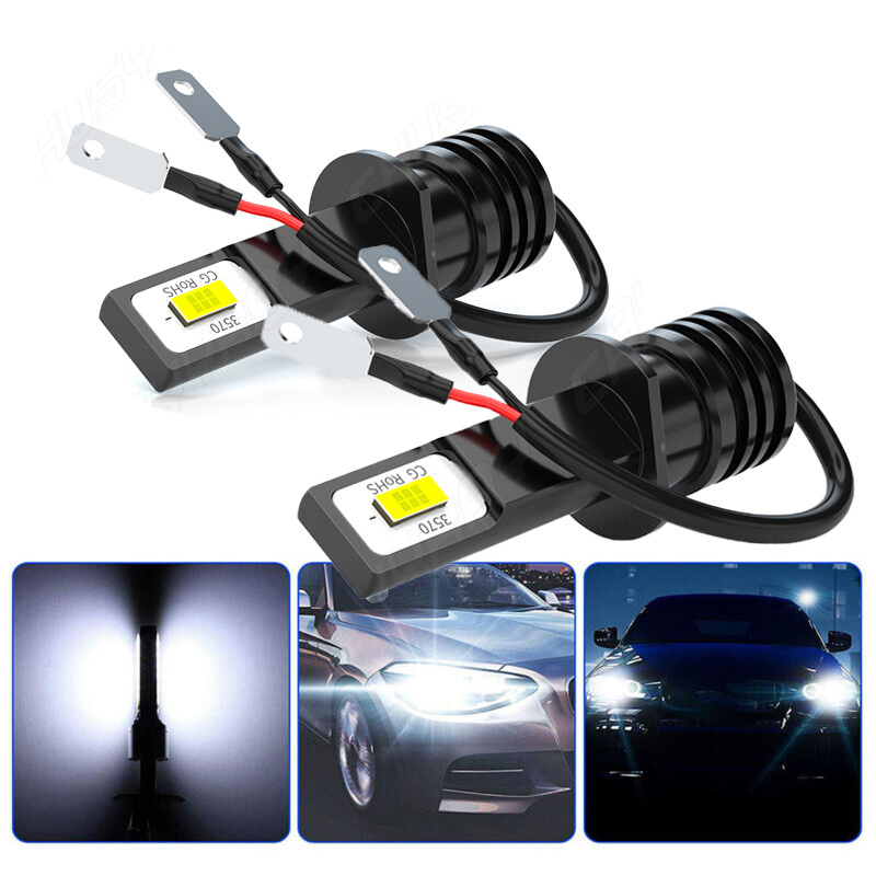 For Ford Focus 2012-2018 3570 CSP LED Headlight H1 Bulbs Kit High Beam White