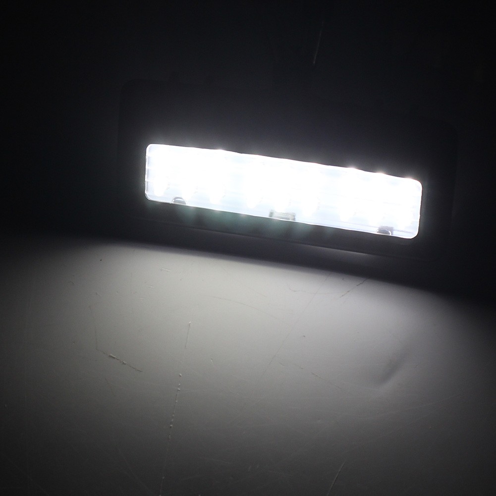 White Error Free LED Vanity Mirror Sun Visor Lights Lamps For BMW 5 7 Series