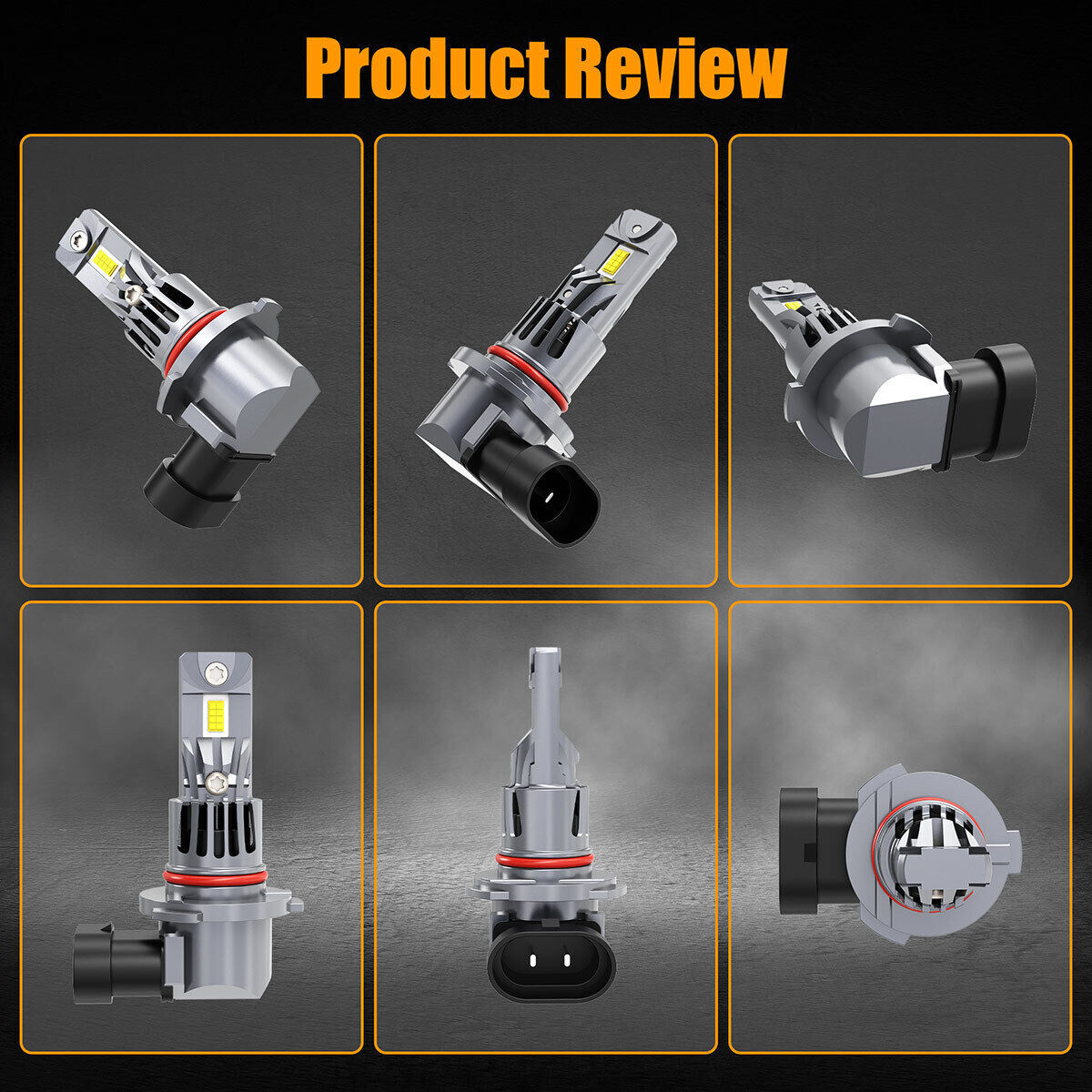 For Chevrolet Blazer 1992-2005 4x LED Headlight Hi&Lo Beam Bulbs 72000LM 6500K