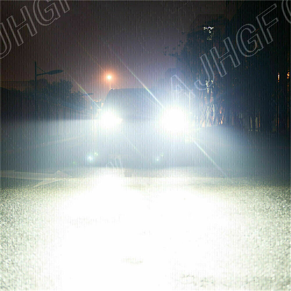 2x H11 LED Headlight Super Bright Bulbs Kit 16000K White 330000LM High/Low Beam