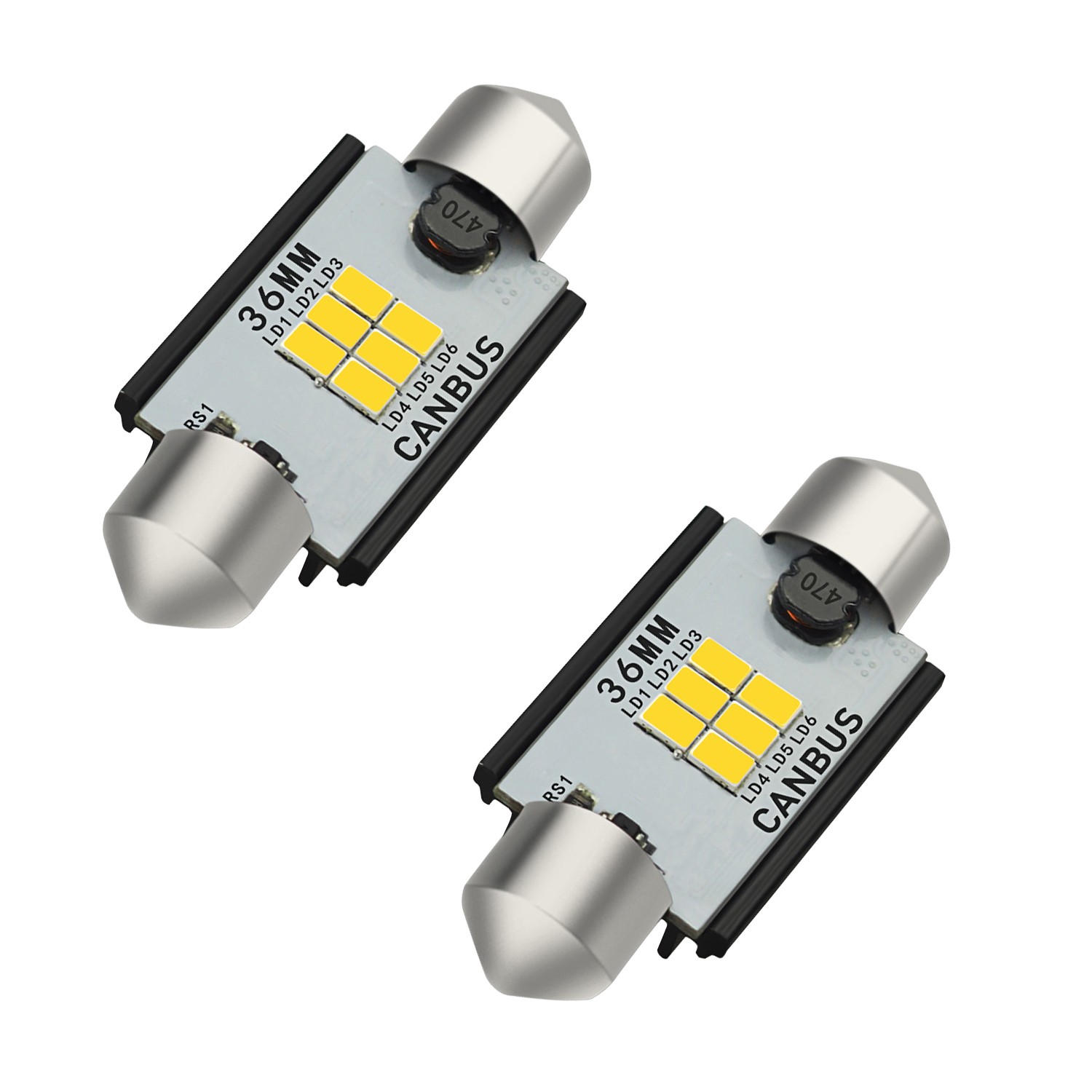 12v CAR LED BULB C5W XENON WHITE SMD 3020 LED FESTOON NUMBER PLATE31 36MM Lamp