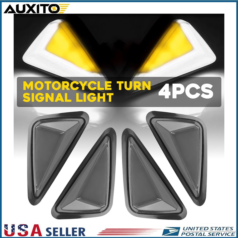 Turn Signal Light Smoke Flush Mount LED Indicator Blinker fit Yamaha YZF 4-20X