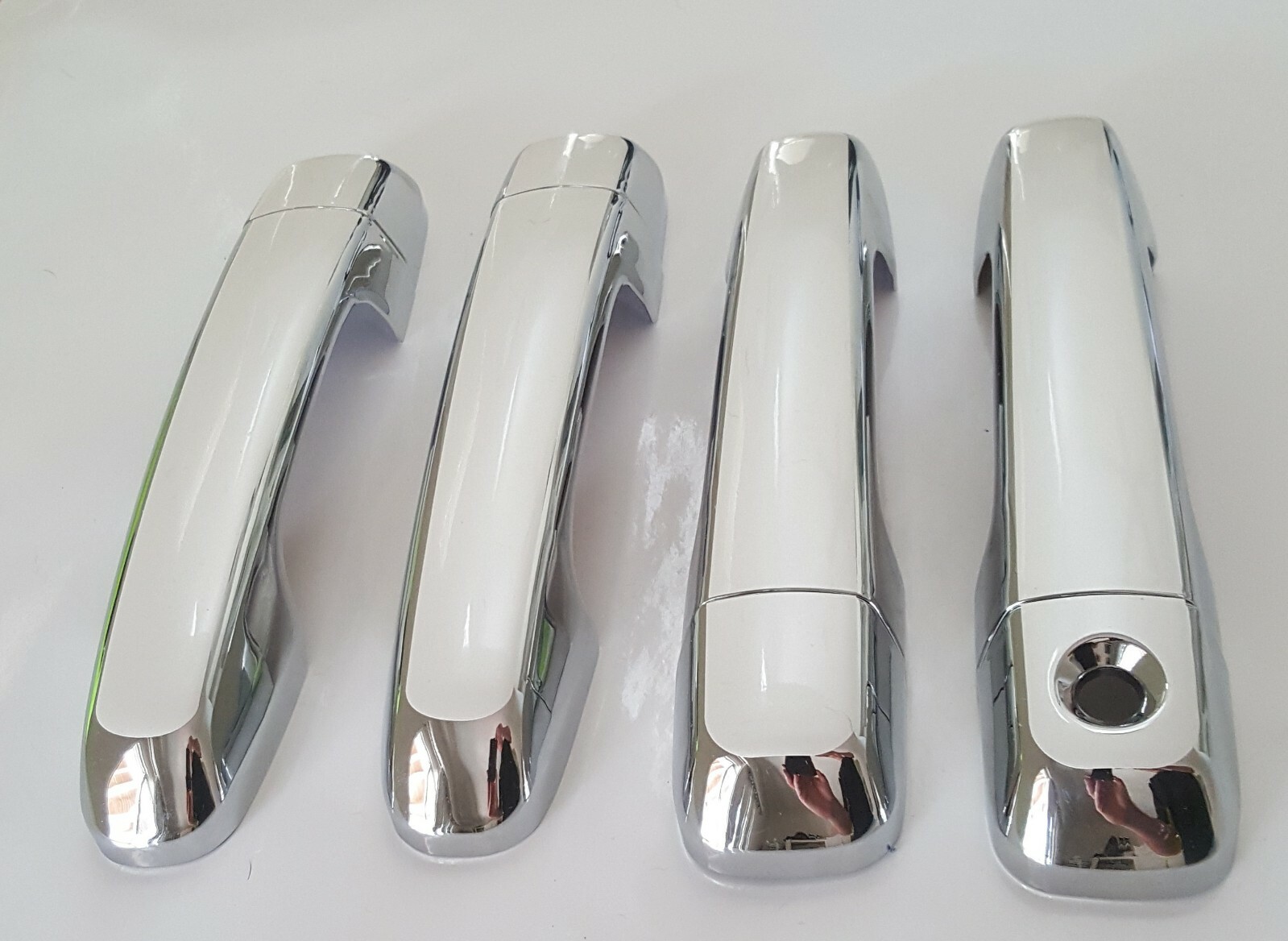 Custom Black OR Chrome Door Handle Covers 2010-2022 Toyota 4Runner U PICK CLR