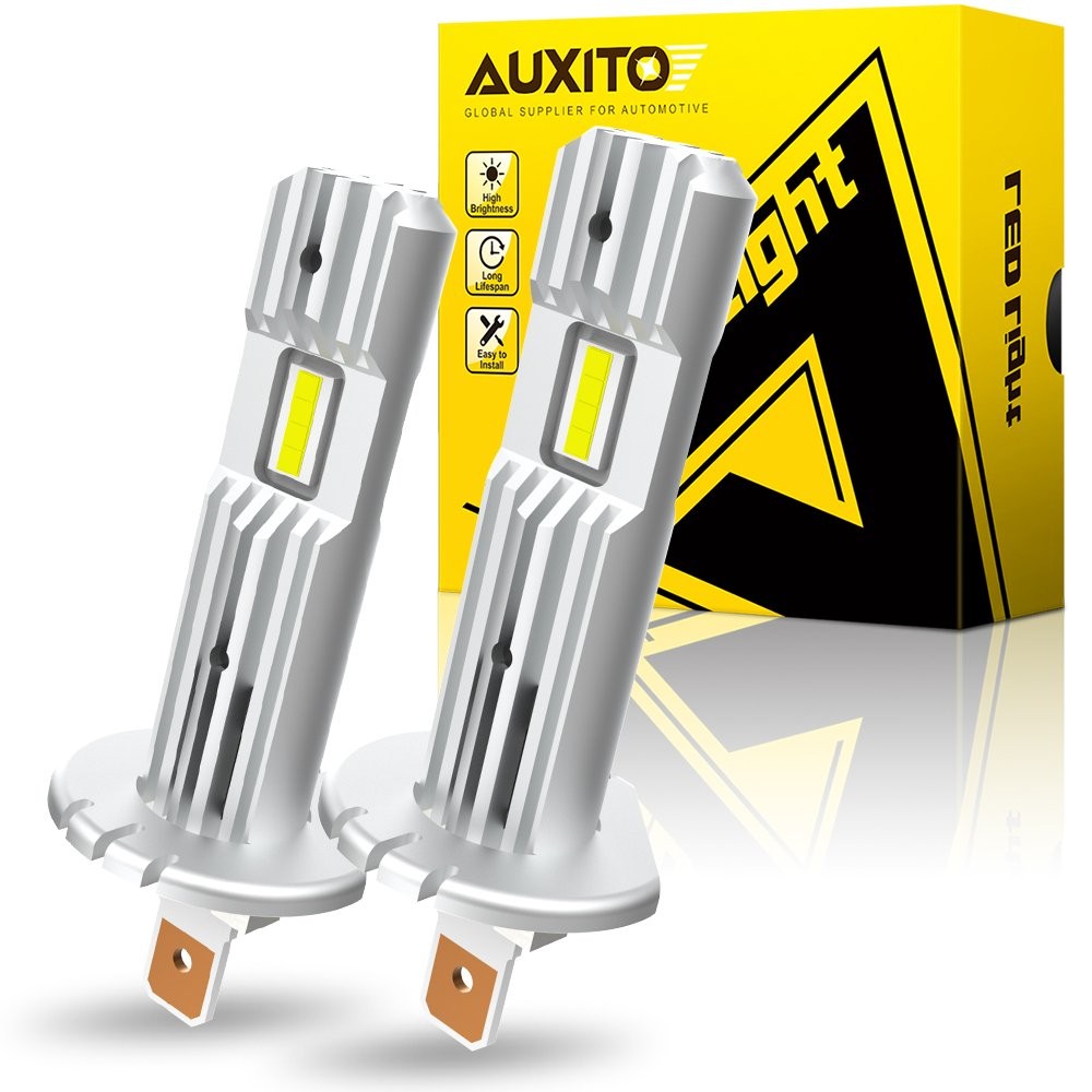 AUXITO LED H1 Headlight Bulb Conversion High Kit Low 6500K Beam Super White