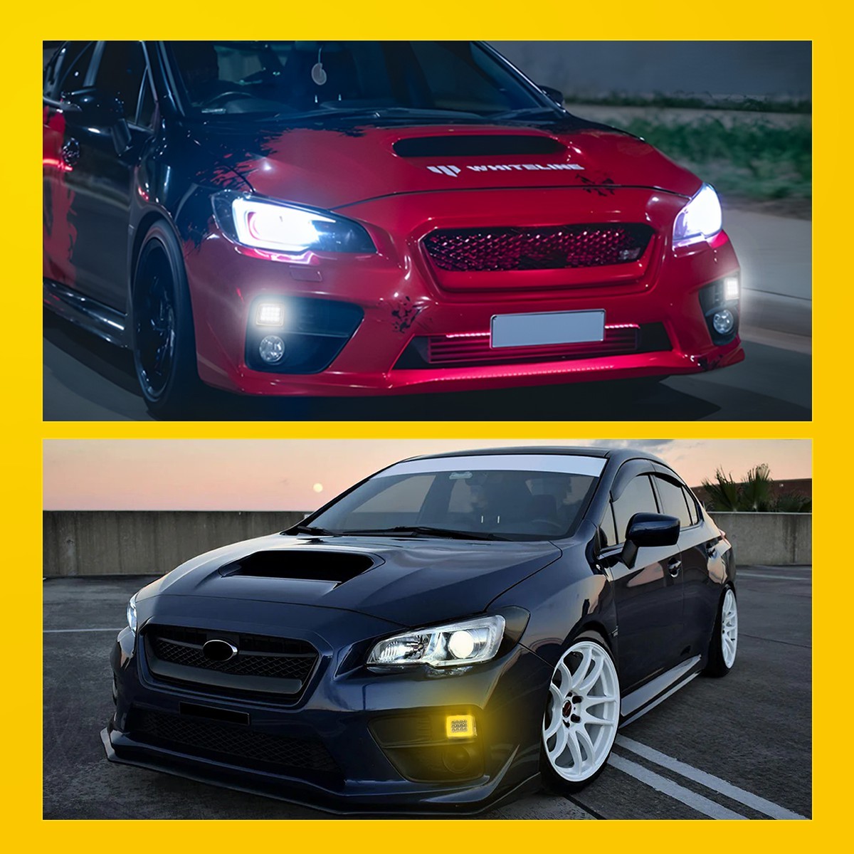2-20x DRL Turn Signal LED Lights Replacement For 2015-2021 Subaru WRX /STI Clear