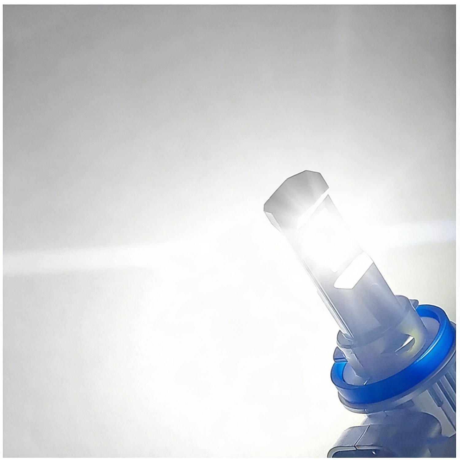 FISONA H11 LED Headlight Kit Low Beam Bulb Super Bright 6500K HID White 80000LM