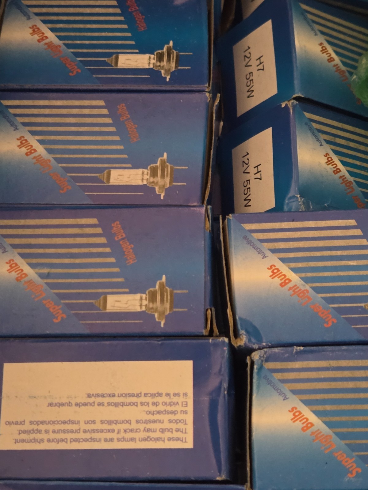 H7 Bulbs 477 499 12v 55W PX26d Car headlight Halogen Bulb New Boxed * 20 PACK *