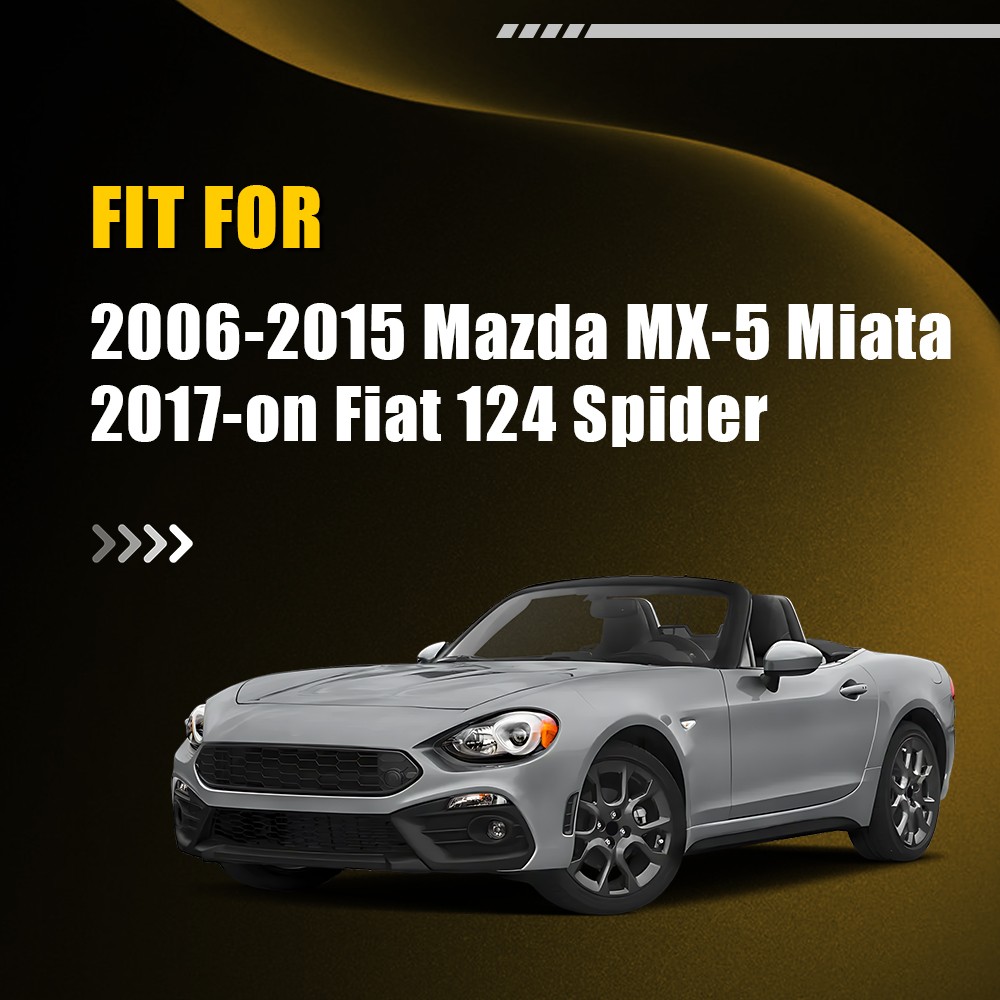 Clear For 2006-2013 2014 2015 Mazda MX-5 Miata White LED License Plate Light EAQ