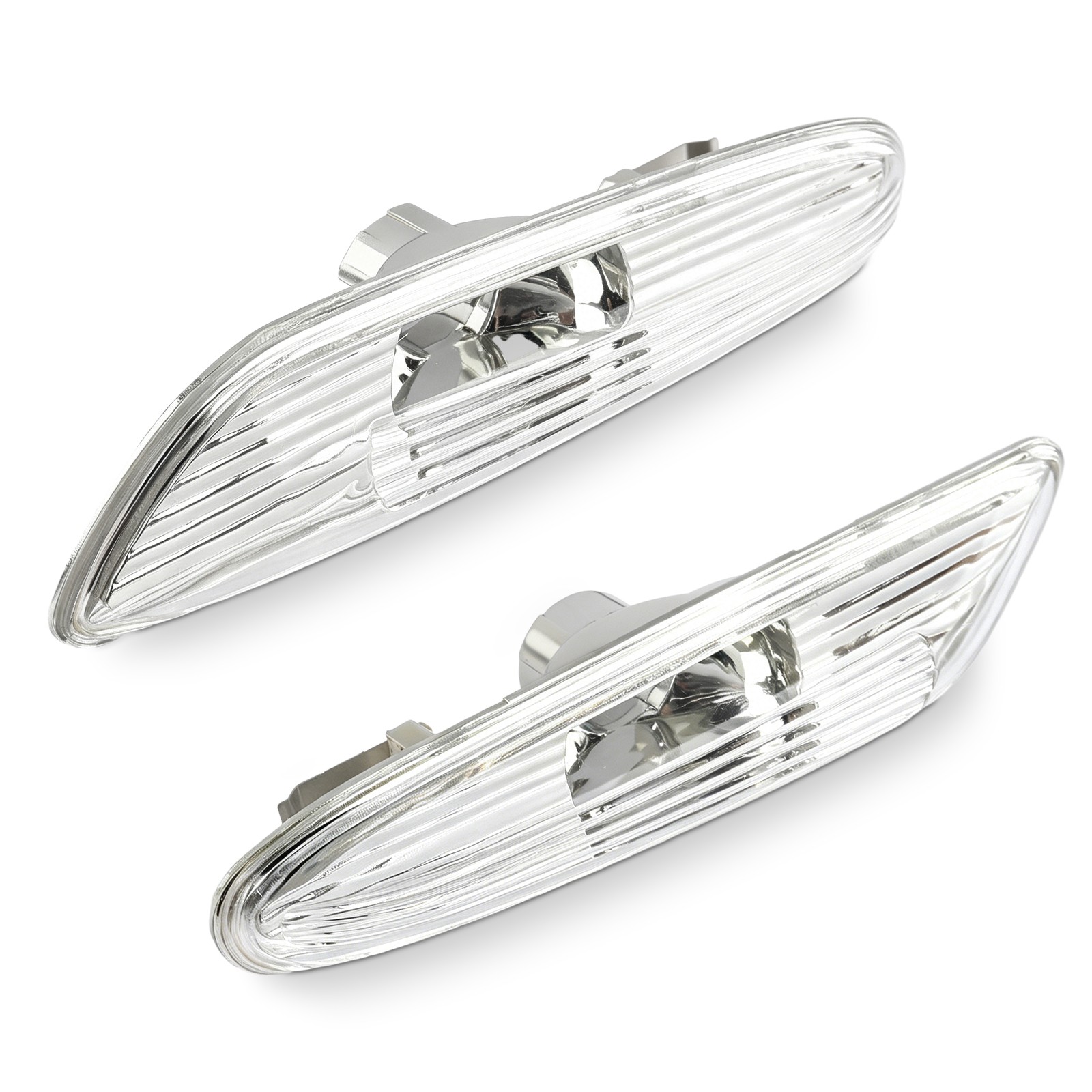2x Clear Lens Amber LED Side Marker Light For BMW X1 E84 X3 E83 X5 E53