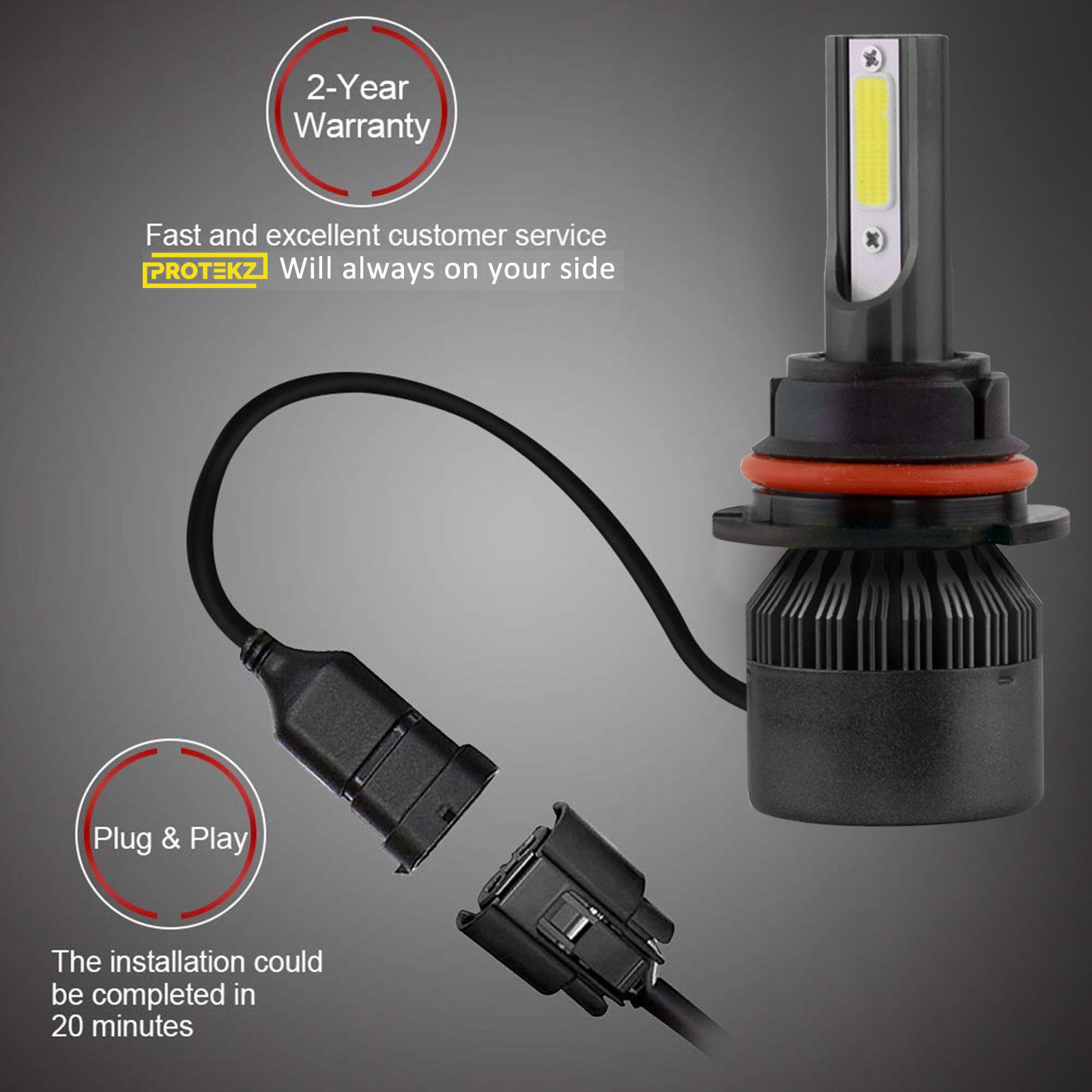 LED Headlight Kit H11 6000K White FogLight CREE Bulb for NISSAN Xterra 2005-2015