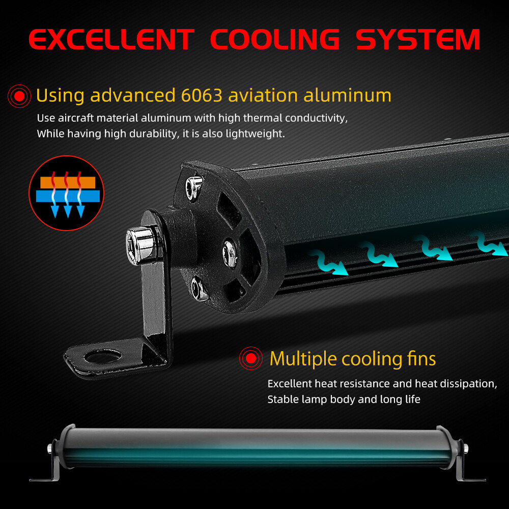 Roof 50″ + Bumper 20“ LED Light Bar + 2x 4″ Pods For Jeep Wrangler JK TJ YJ CJ