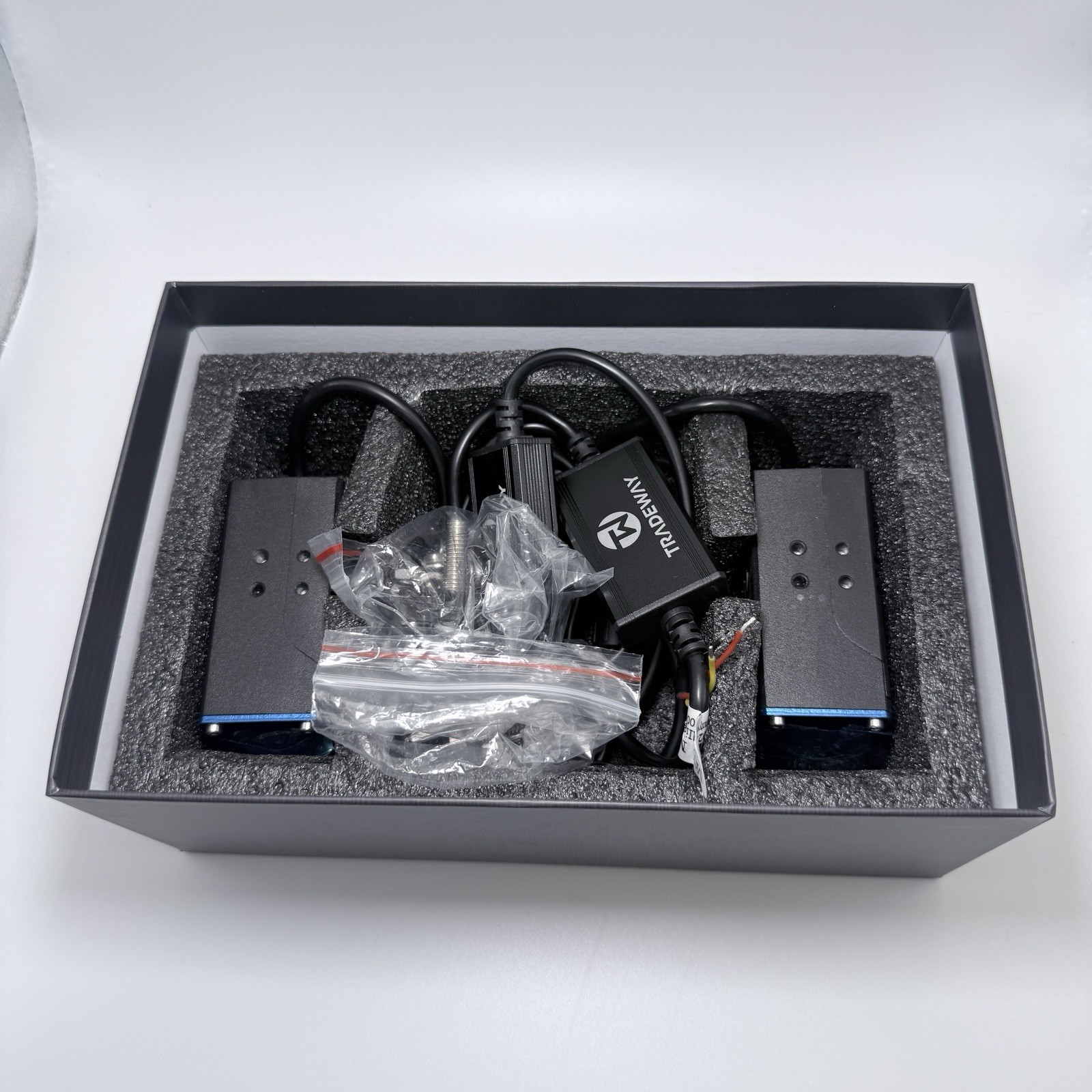 2x LED Projector Off Road Lens Driving Lights w/ Harness 140W 50000LM Spot Beam