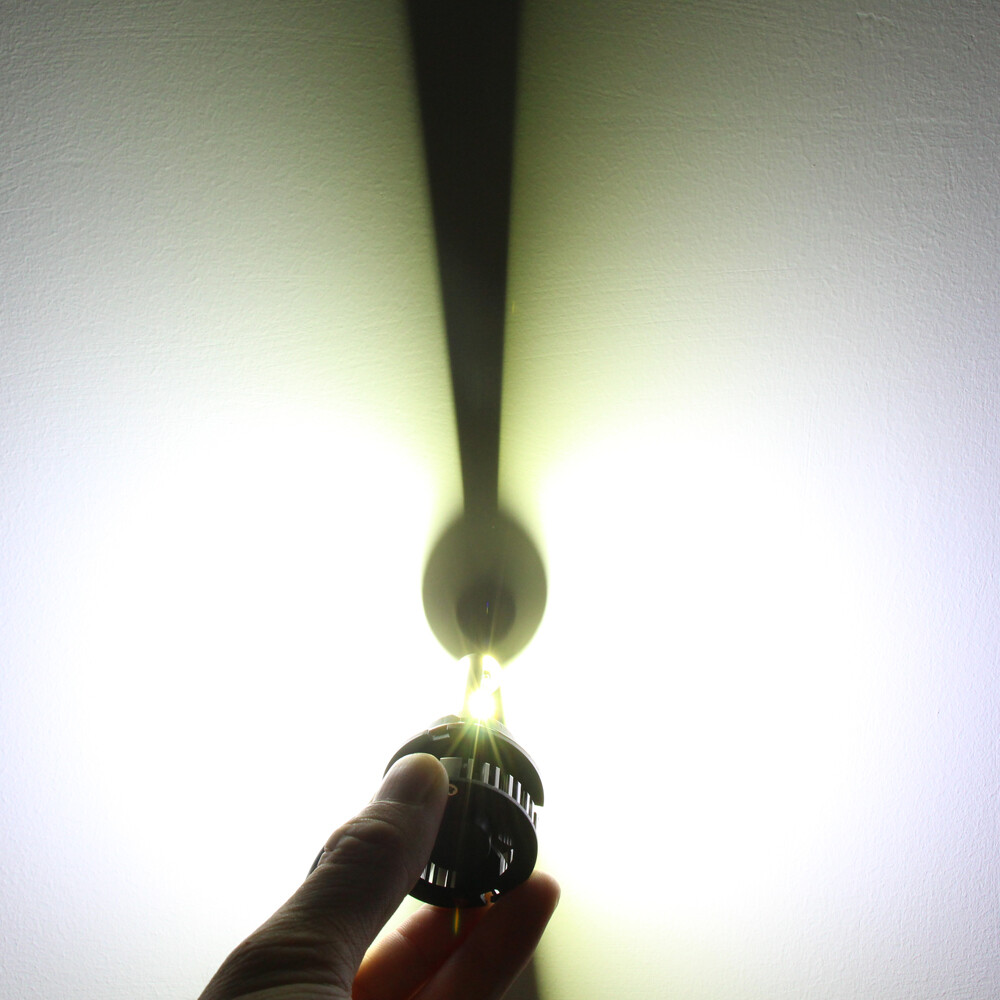 Alla Lighting 9004 Headlight Bulb,Old Halogen Convert to Pure White Bright LED
