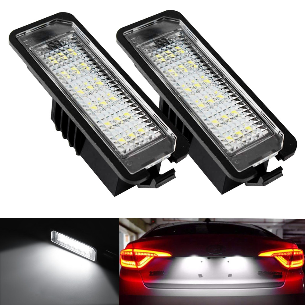 4x License LED Plate for Light GOLF VW EOS LUPO POLO Super SCIROCCO White Canbus