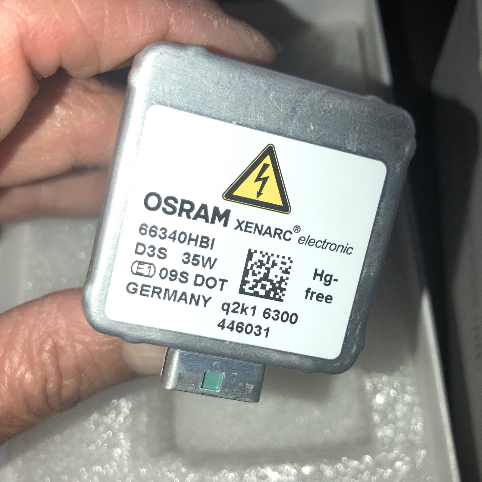 Set Of 2 Original Hid Ballast Led OSRAM XENARC 66340hbi D3S 35w 09s Dot Germany
