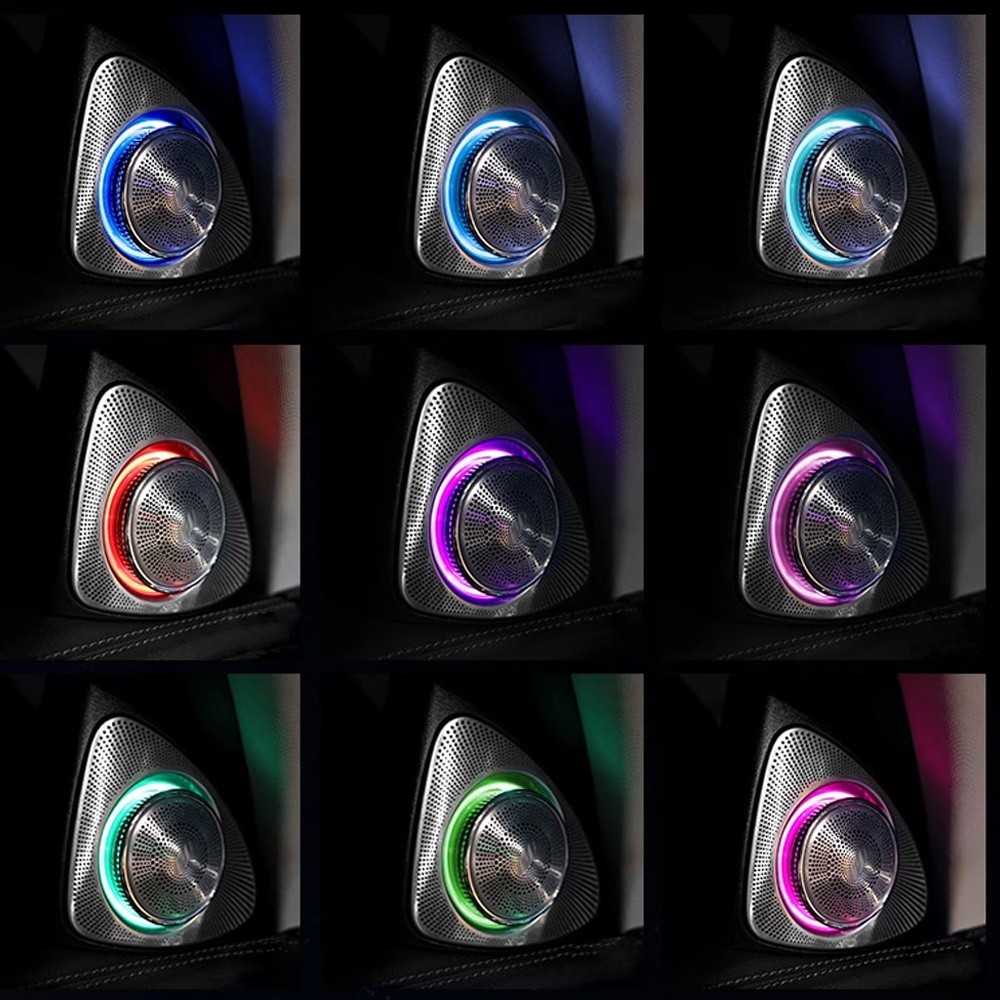 3D Speaker LED Tweeter Set For Mercedes-Benz 2016-23 W213 E-Class Ambient Light