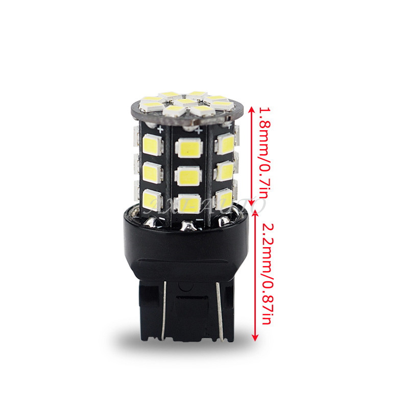 AUXITO 2X 7443 7440 Xenon White 33A LED Back Up Reverse Light Bulbs FOR RAM 1500