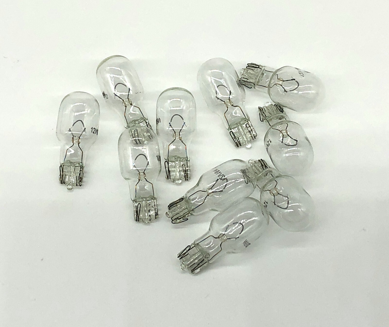 10 Pack 921 T15 Clear Signal Light Single Filament Lamp Bulb FAST USA Ship
