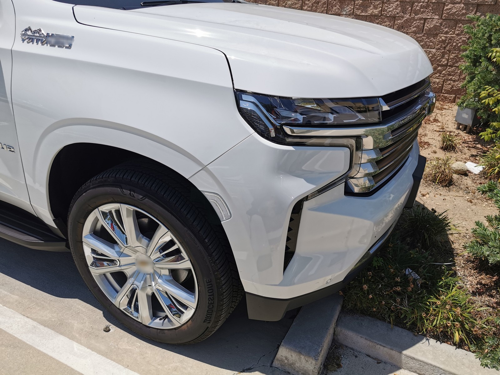 Clear Lens White Double-Stripe LED Side Markers For21-23 Suburban/Yukon/Escalade